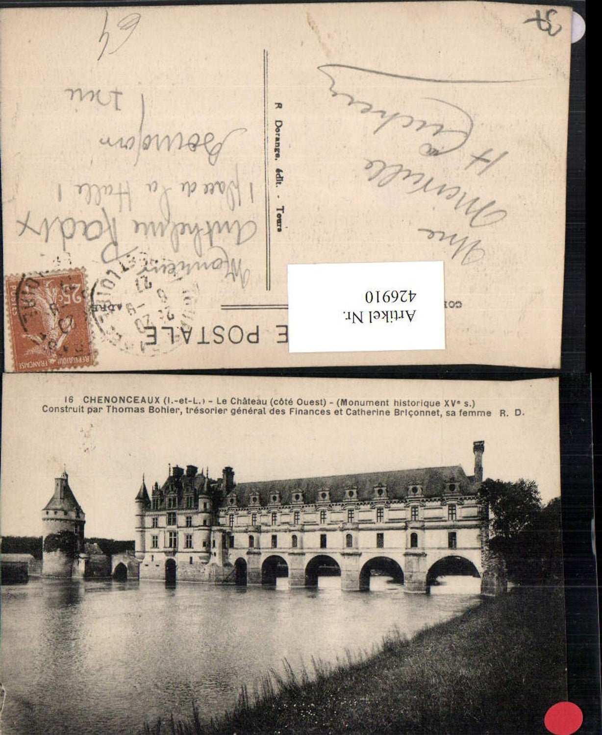 426910,Centre Indre-et-Loire Chenonceaux Le Chateau Schloss