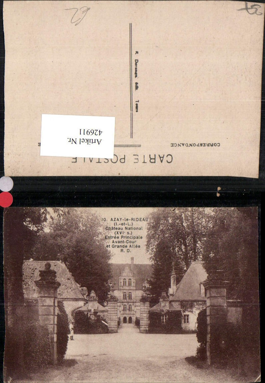 426911,Centre Indre-et-Loire Azay-le-Rideau Chateau National Schloss