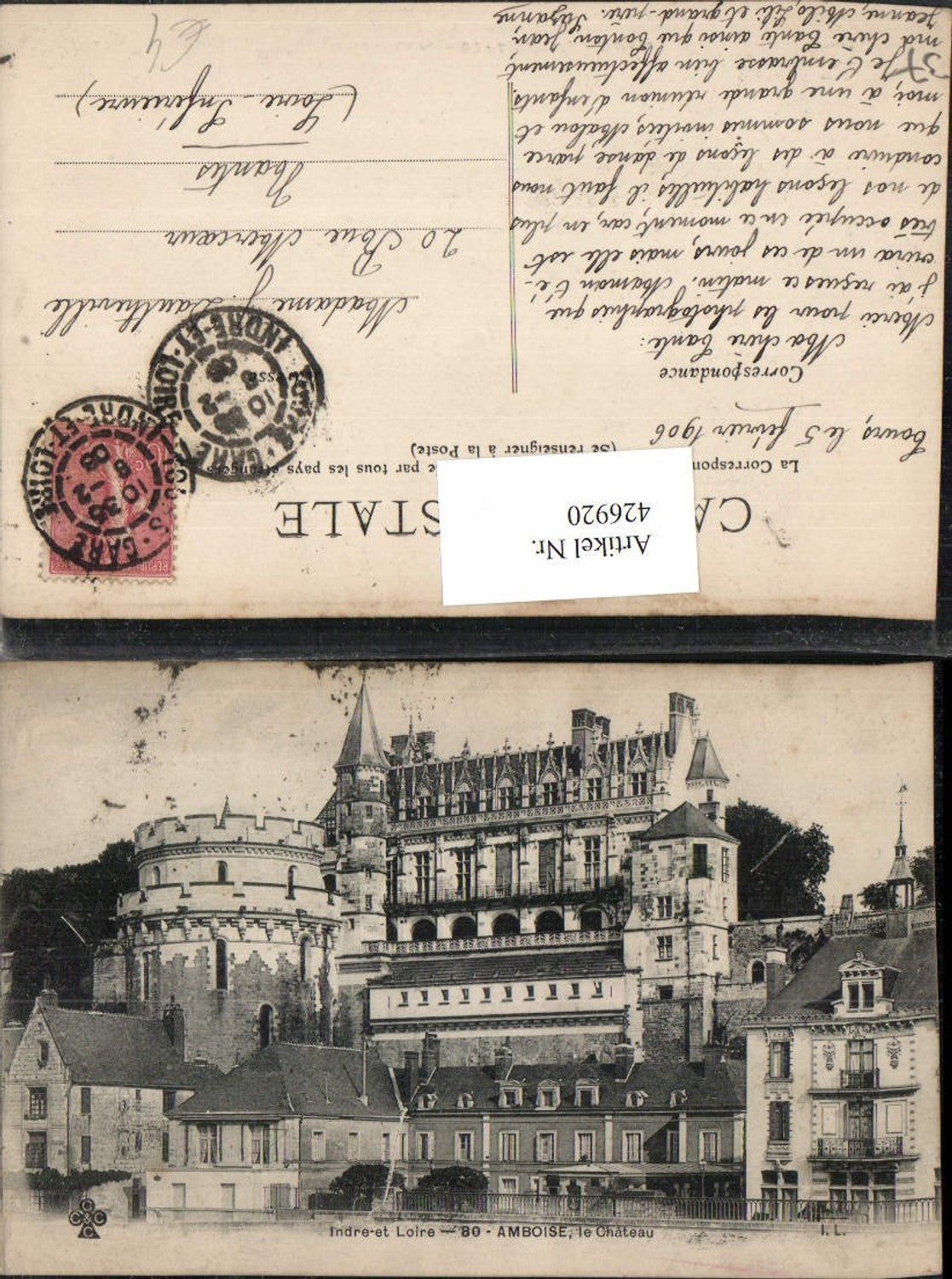 426920,Centre Indre-et-Loire Amboise Le Chateau Schloss