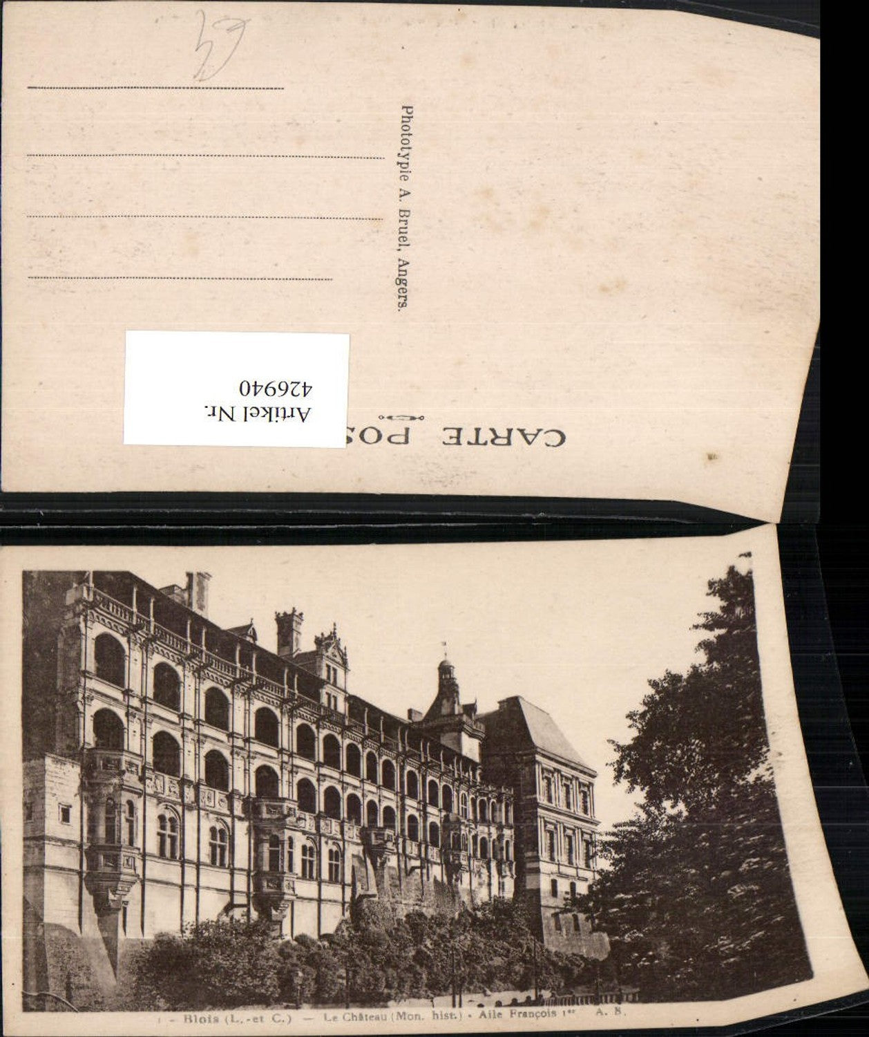 426940,Centre Loire-et-Cher Blois Le Chateau Schloss