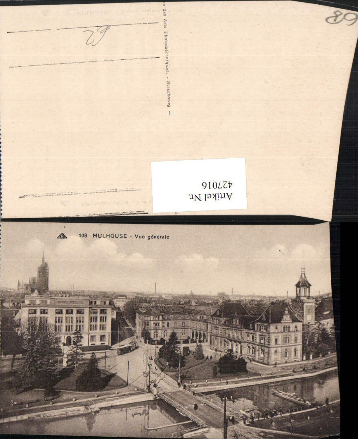 427016,Elsass Haut-Rhin Mulhouse Vue generale Teilansicht