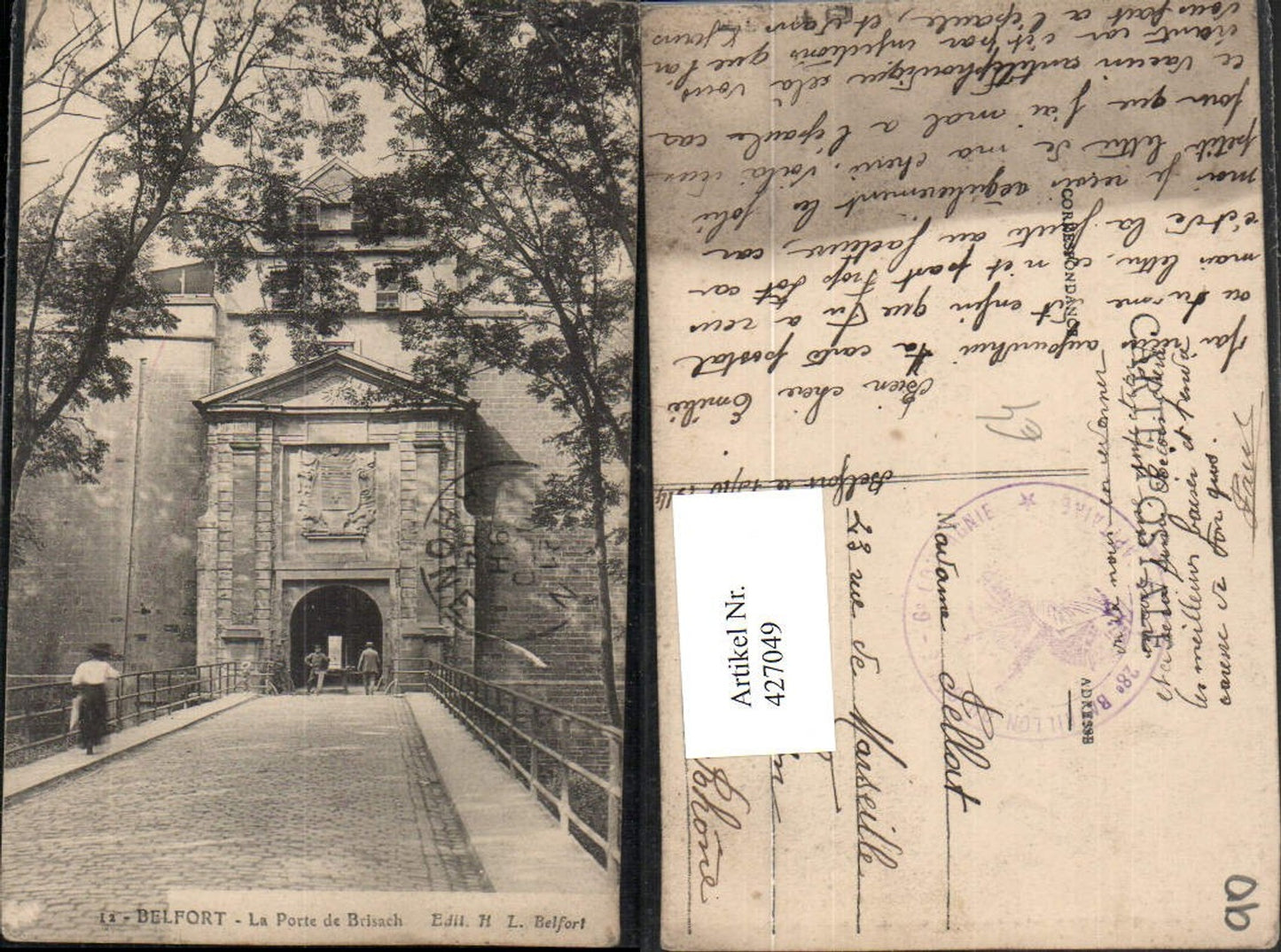 427049,Franche-Comte Territoire-de-Belfort Belfort La Porte de Brisach Tor