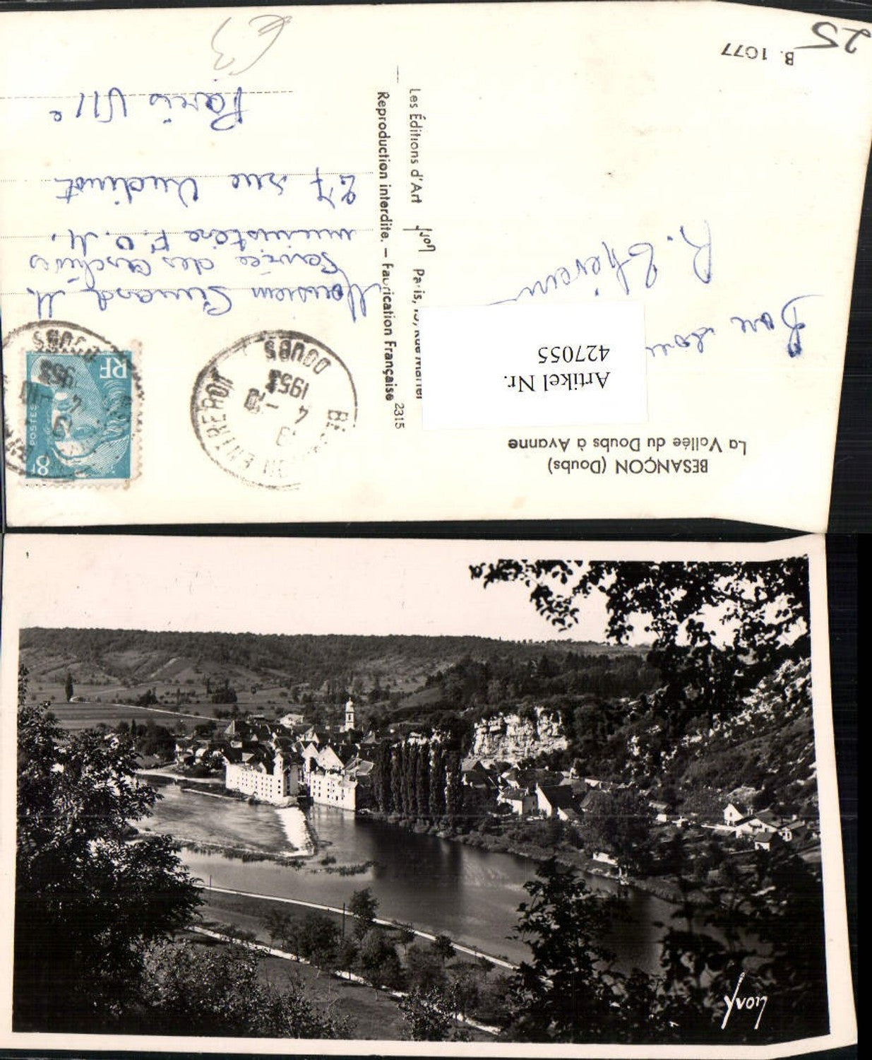 427055,Franche-Comte Doubs Besancon La Vallee du Doubs a Avanne Totale