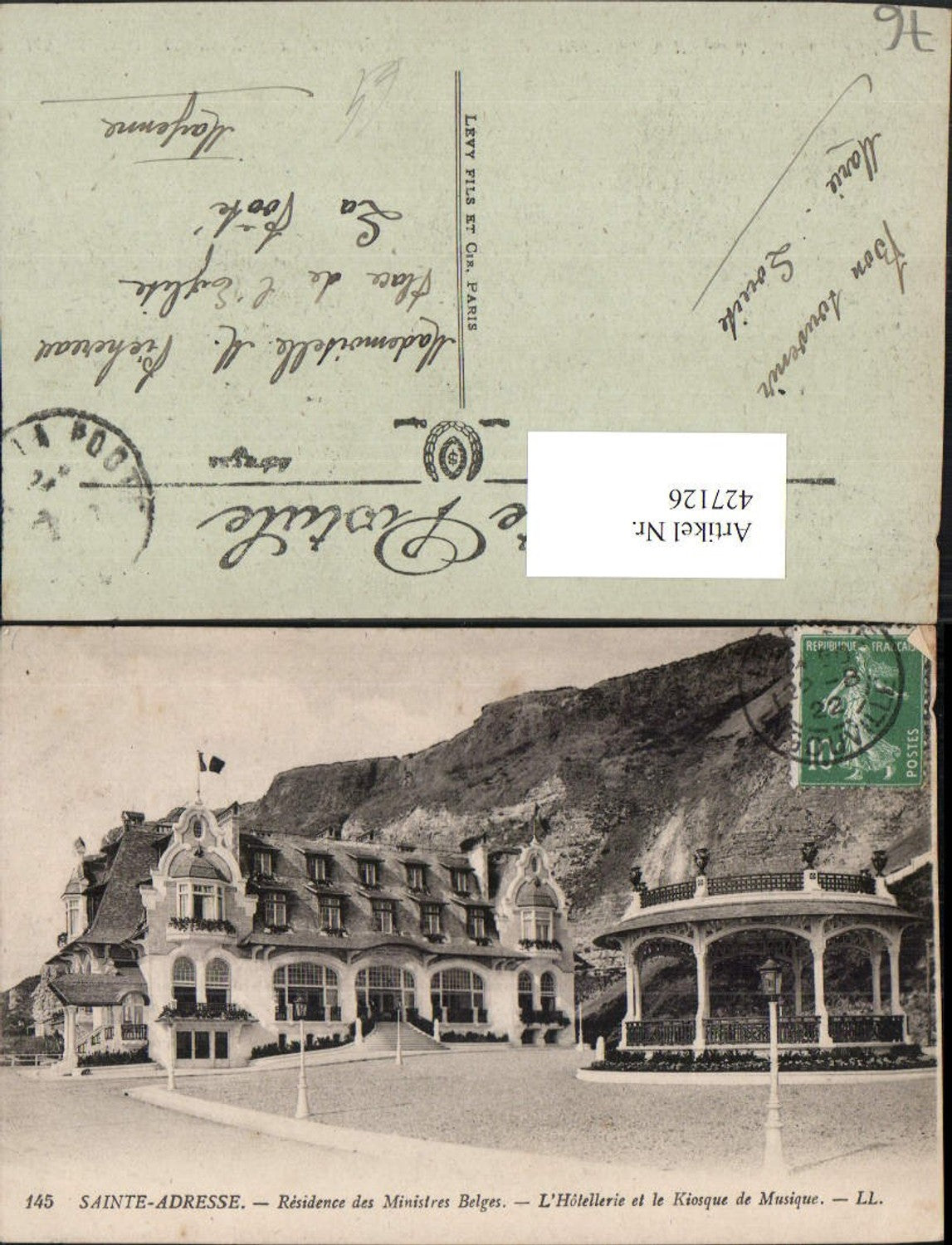 427126,Haute-Normandie Seine-Maritime Sainte-Adresse Residence Ministres Belges