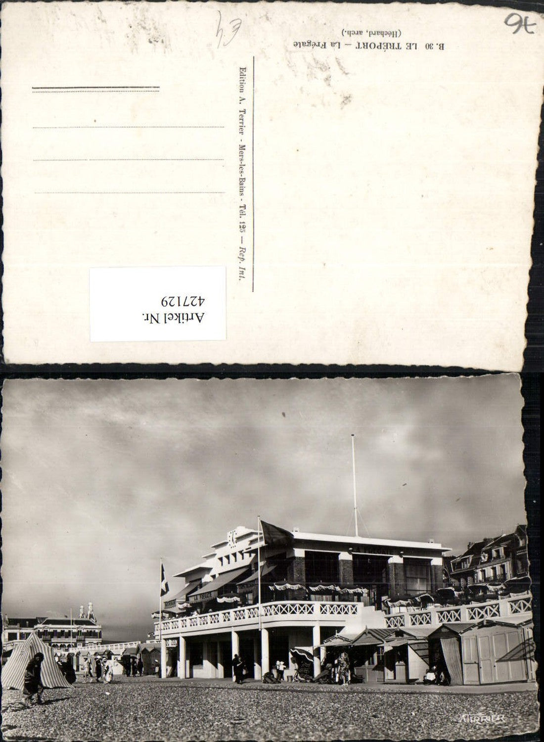 427129,Haute-Normandie Seine-Maritime Le Treport La Fregate Strand