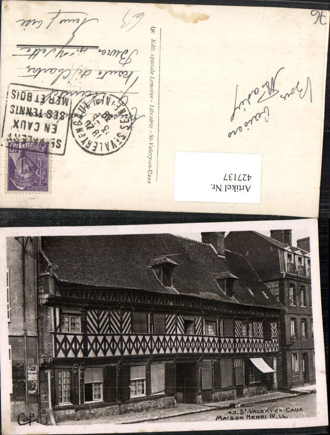 427137,Haute-Normandie Seine-Maritime Valery-en-Caux Maison Henri Haus