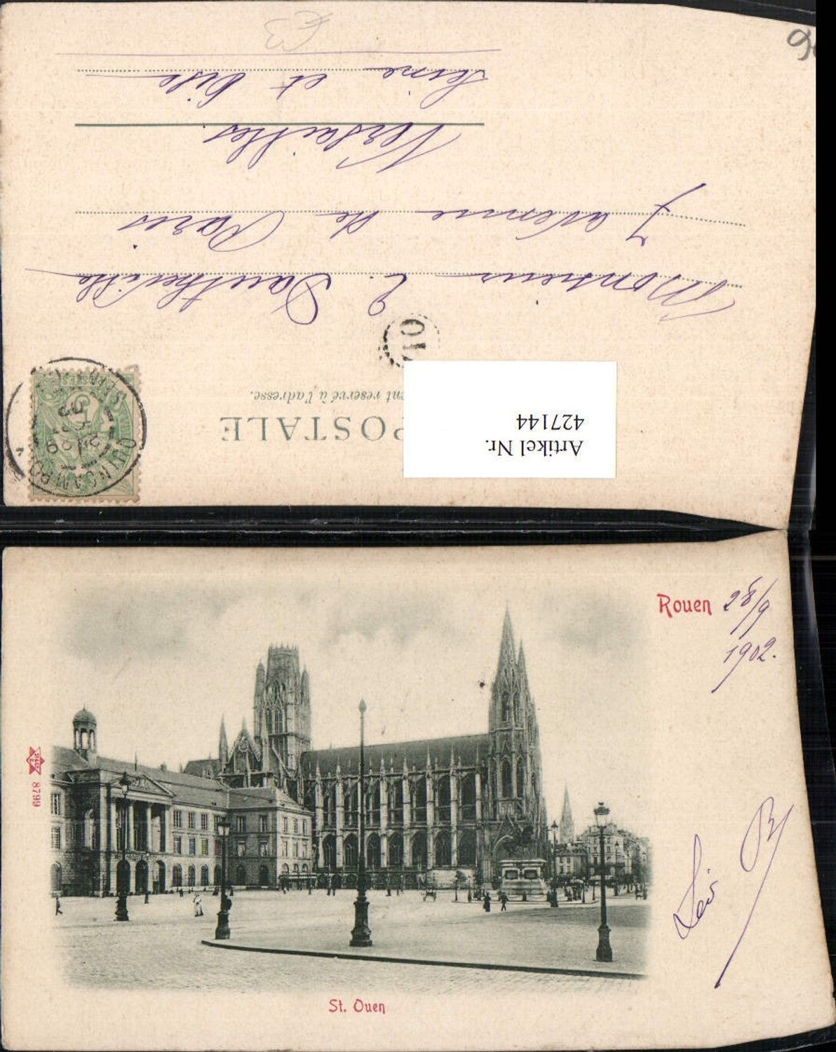 427144,Haute-Normandie Seine-Maritime Rouen St. Ouen Kirche