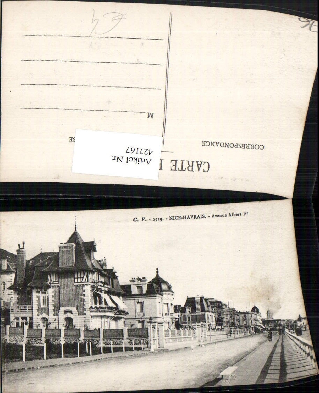 427167,Haute-Normandie Seine-Maritime Nice-Havrais Avenue Albert Straßenansicht