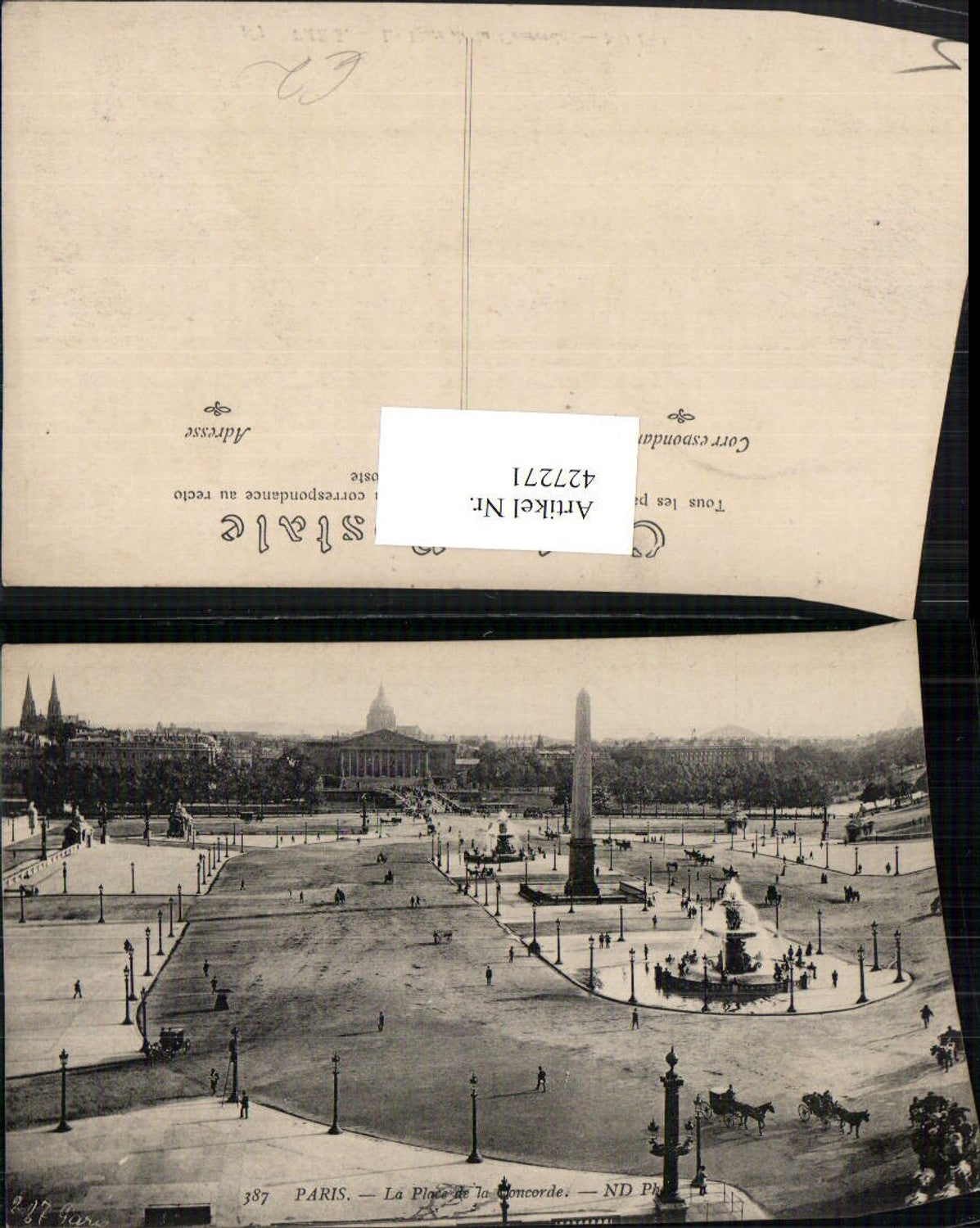 427271,Ile-de-France Paris La Place de la Concorde Platz Obelisk Brunnen