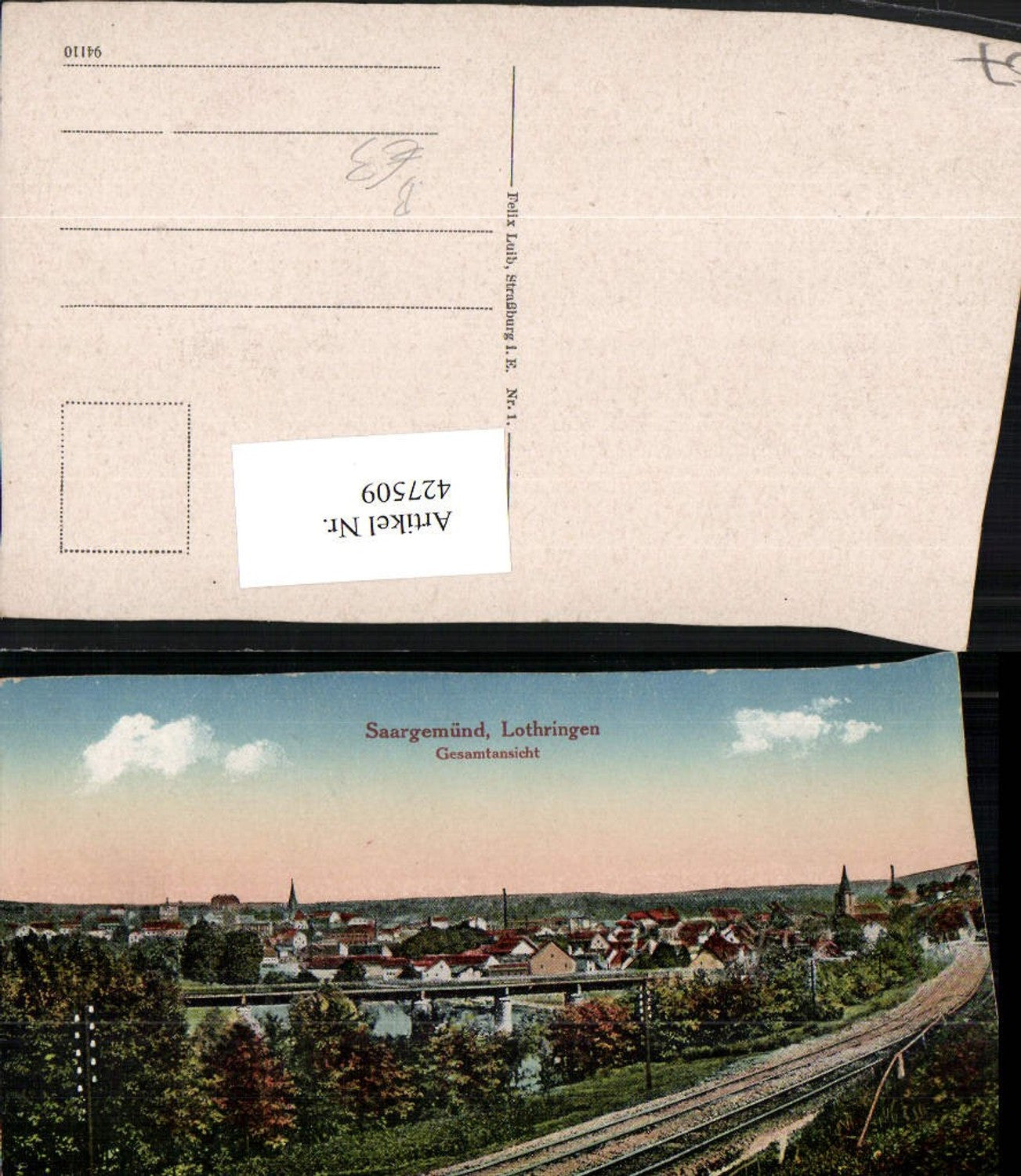 427509,Lorraine Moselle Sarreguemines long shot