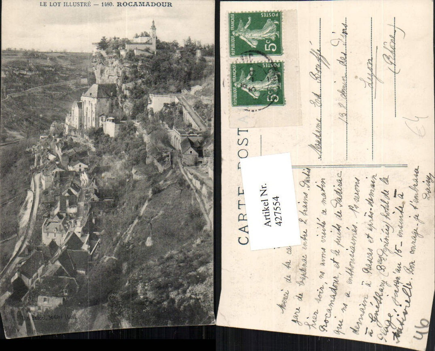 427554,Midi-Pyrenees Lot Rocamadour Totale