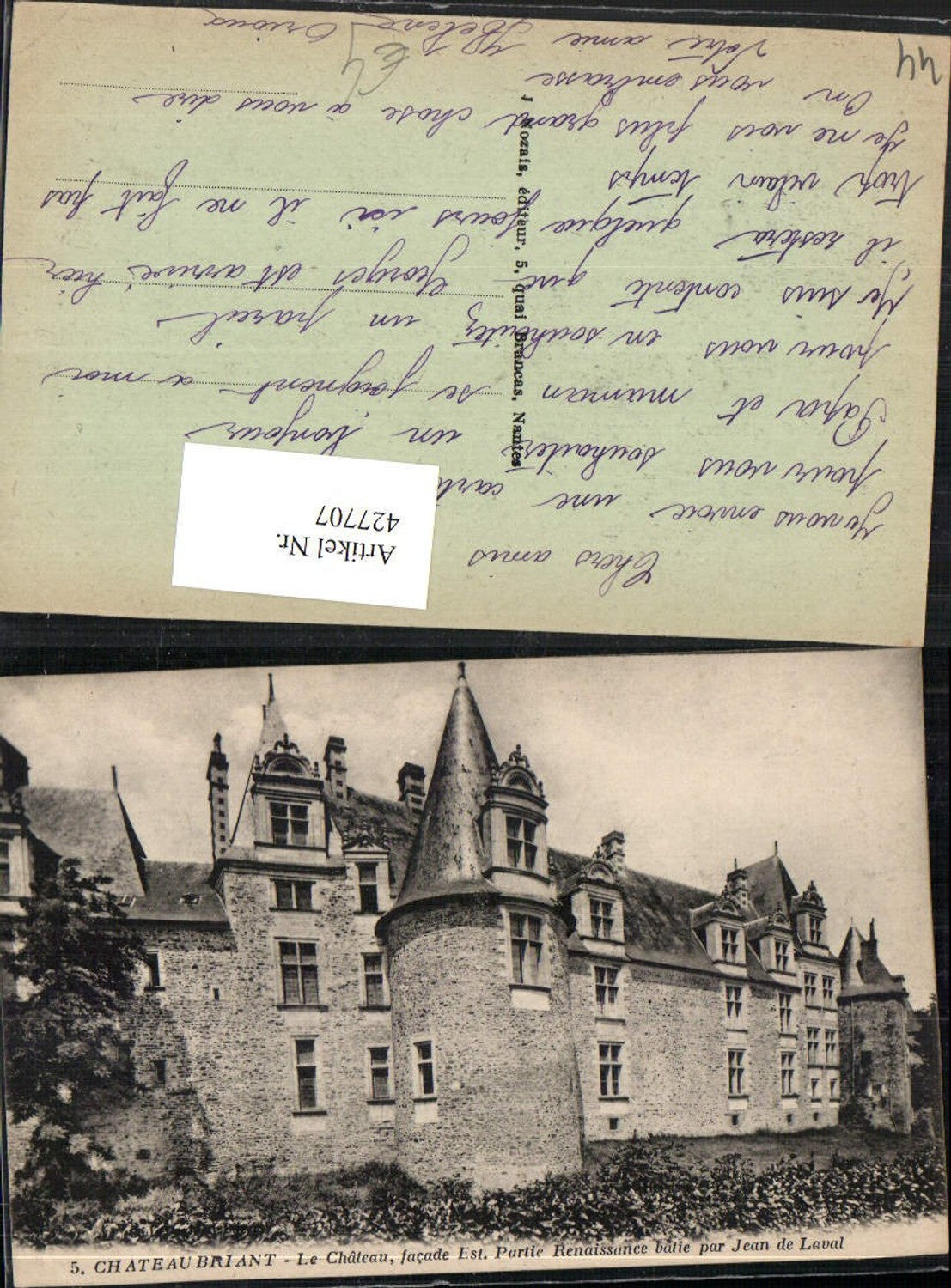 427707,Pays de la Loire Loire-Atlantique Chateaubriant Le Chateau Schloss