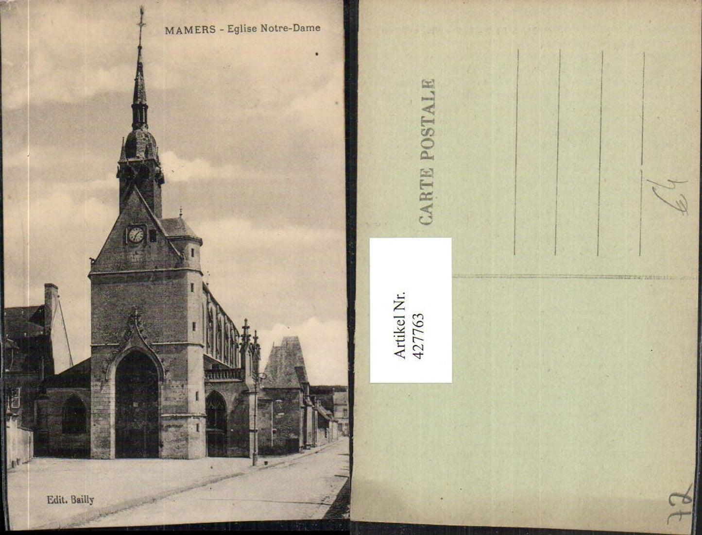 427763,Pays de la Loire Sarthe Mamers Eglise Notre-Dame Kirche