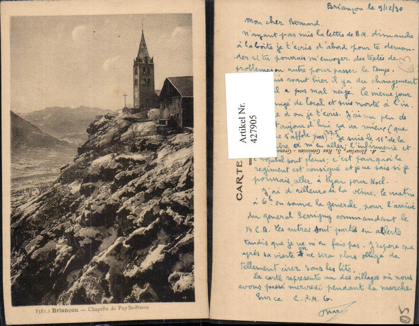 427905,Provence-Alpes-Cote-Azur Hautes-Alpes Briancon Chapelle St-Pierre Kirche