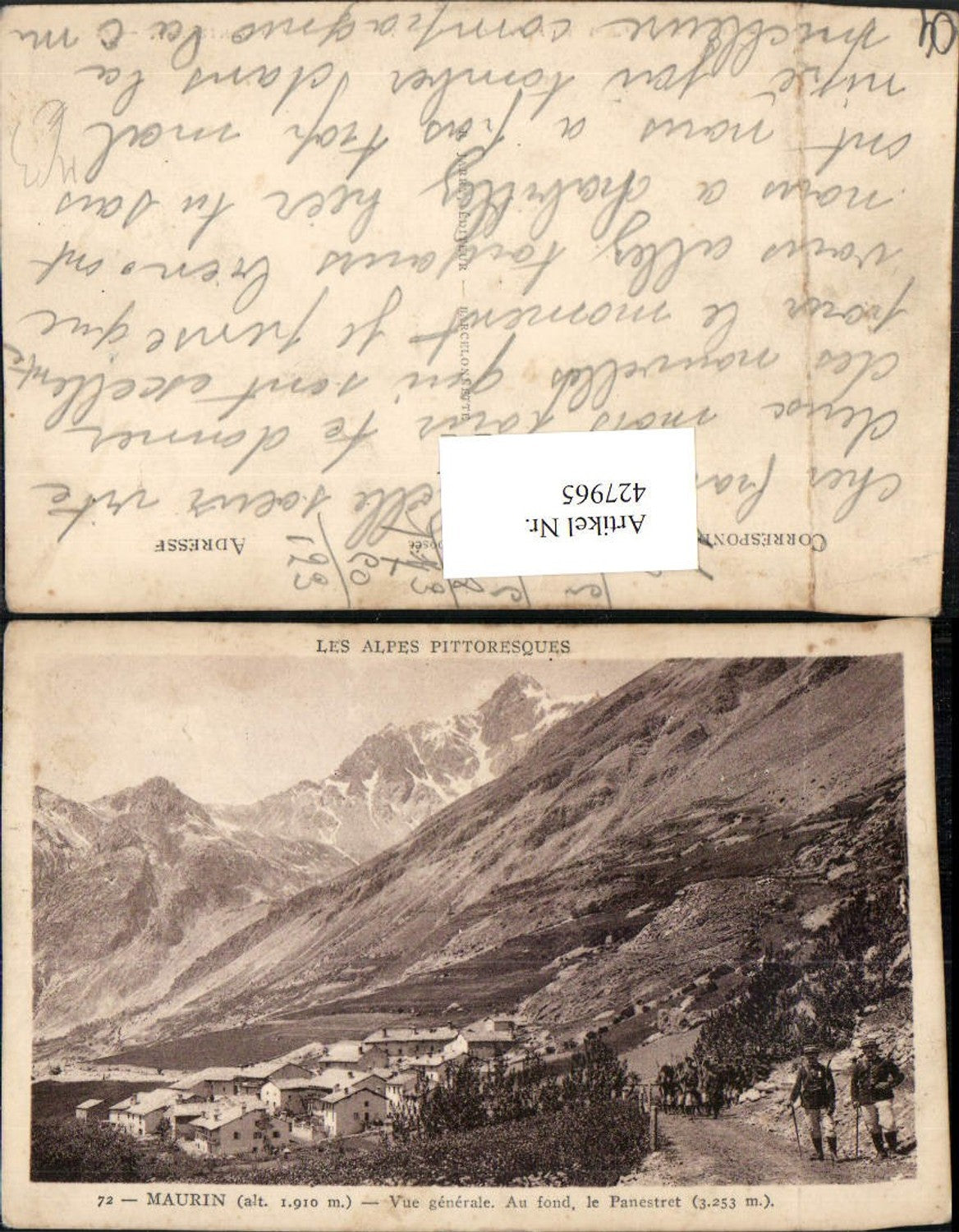 427965,Provence-Alpes-Cote-Azur Alpes-de-Haute-Provence Maurin Bergkulisse Soldaten