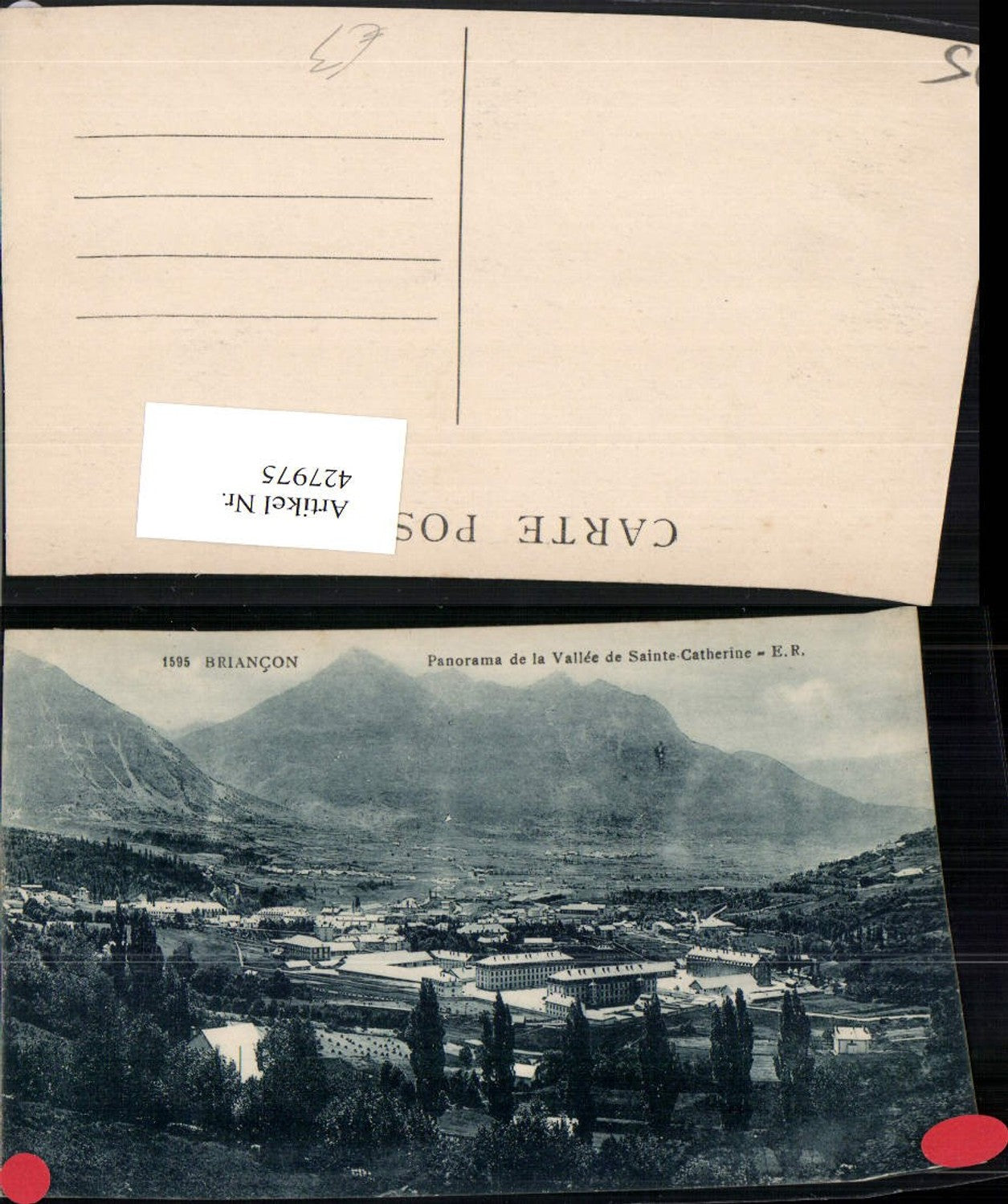 427975,Provence-Alpes-Cote-Azur Hautes-Alpes Briancon Panorama Kaserne Bergkulisse