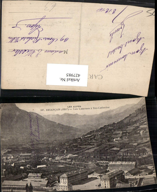 427985,Provence-Alpes-Cote-Azur Hautes-Alpes Briancon Casernes a Ste-Catherine Kaserne