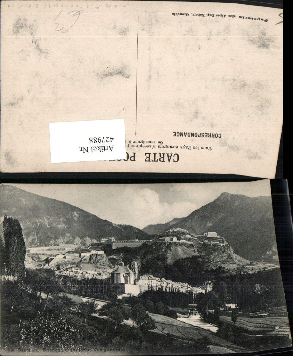 427988,Provence-Alpes-Cote-Azur Hautes-Alpes Briancon Vue generale Totale