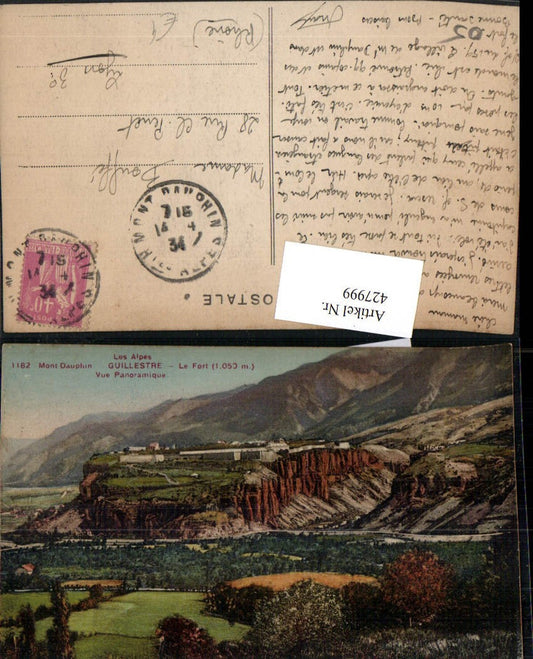 427999,Provence-Alpes-Cote-Azur Hautes-Alpes Guillestre Le Fort Festung