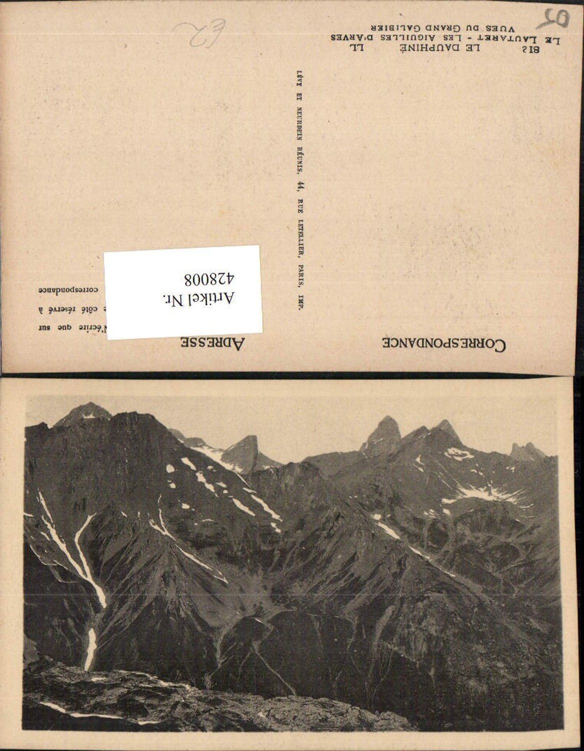 428008,Provence-Alpes-Cote-Azur Hautes-Alpes Le Lautaret Les Aiguilles Arves Bergkulisse