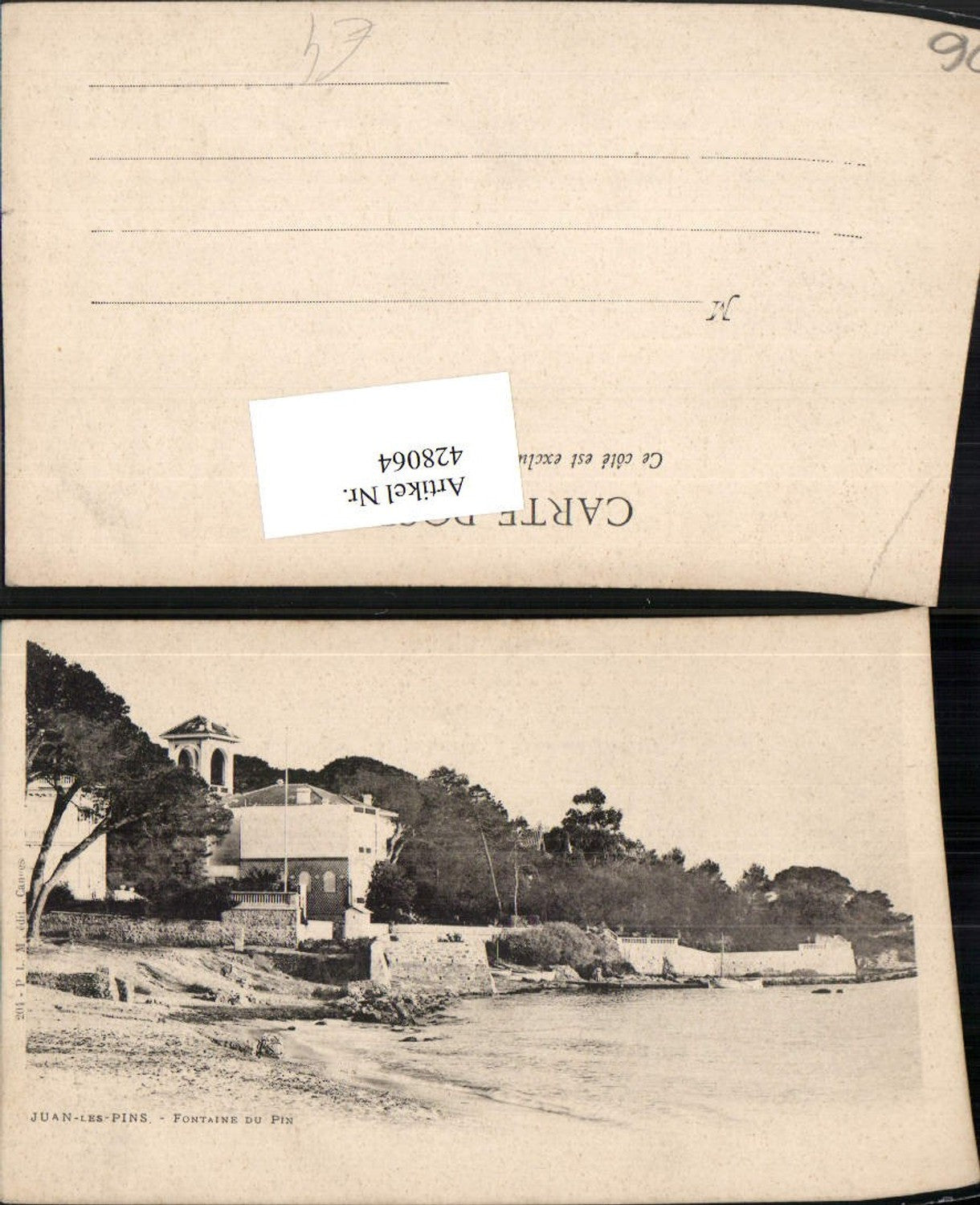 428064,Provence-Alpes-Cote-Azur Alpes-Maritimes Juan-les-Pins Fontaine du Pin Küste