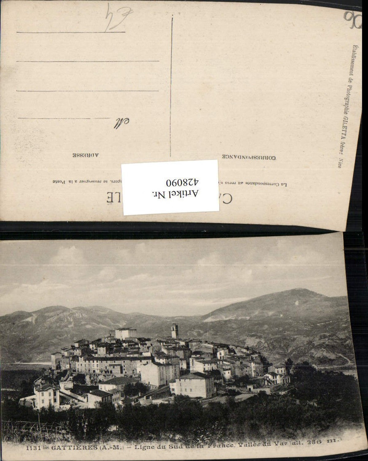 428090,Provence-Alpes-Cote-Azur Alpes-Maritimes Gattieres Totale