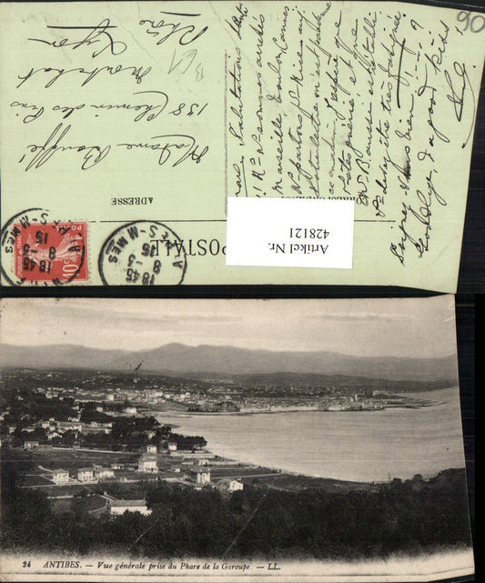 428121,Provence-Alpes-Cote-Azur Alpes Maritimes Antibes Vue generale Totale
