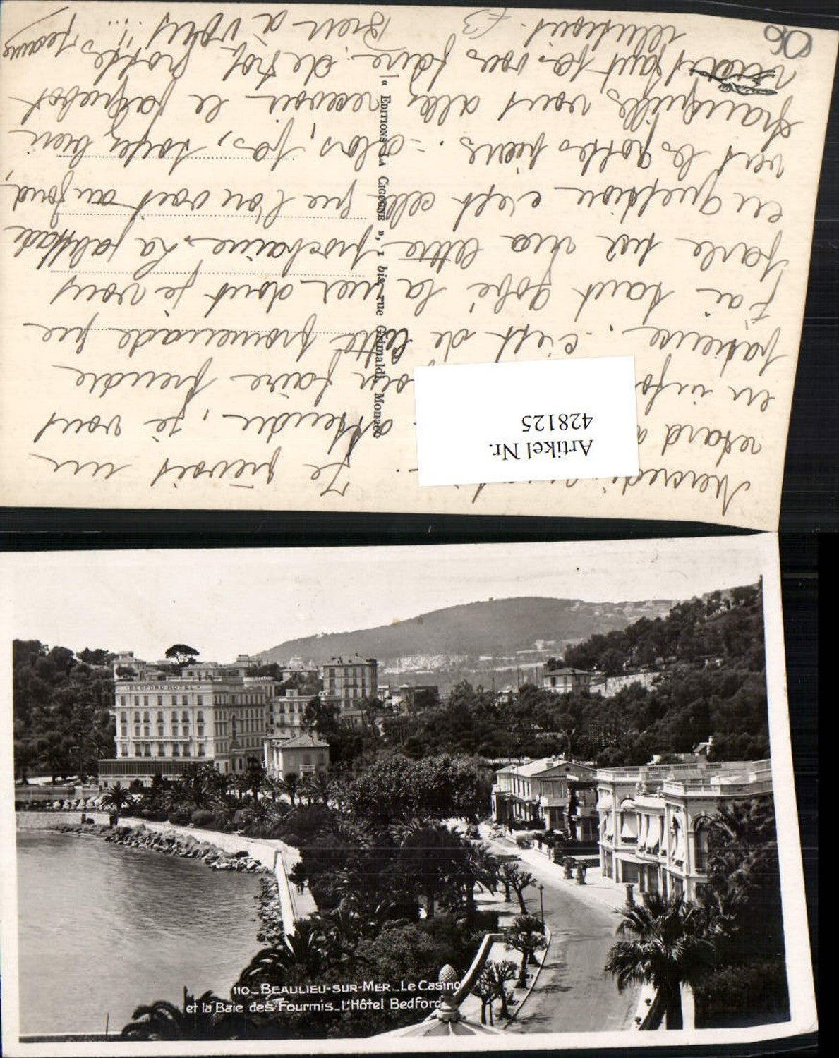 428125,Provence-Alpes-Cote-Azur Alpes Maritimes Beaulieu-sur-Mer Le Casino Hotel Bedford