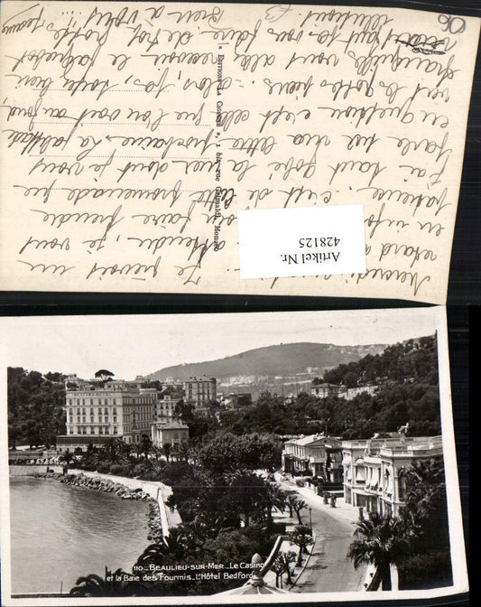 428125,Provence-Alpes-Cote-Azur Alpes Maritimes Beaulieu-sur-Mer Le Casino Hotel Bedford