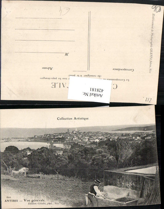 428181,Provence-Alpes-Cote-Azur Alpes Maritimes Antibes Vue generale Totale