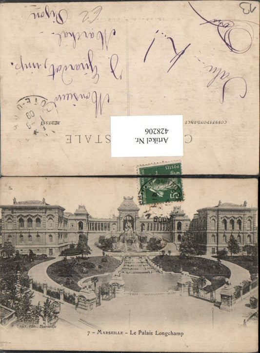 428206,Provence-Alpes-Cote-Azur Bouches-de-Rhone Marseille Le Palais Longchamp