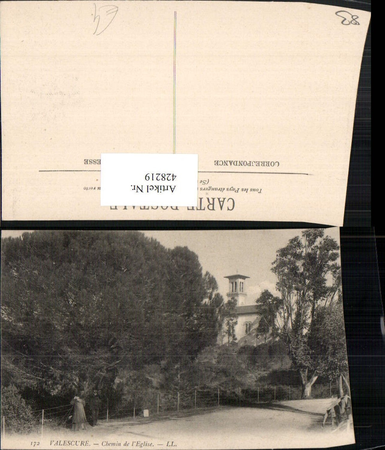 428219,Provence-Alpes-Cote-Azur Var Valescure Chemin de l'Eglise Kirche