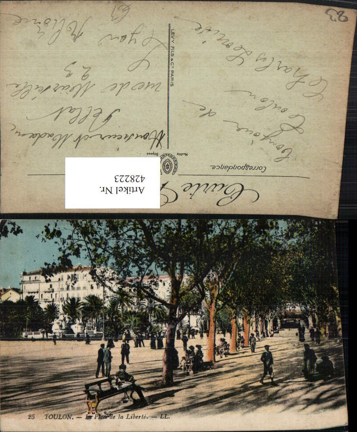 428223,Provence-Alpes-Cote-Azur Var Toulon Place de la Liberte Platz