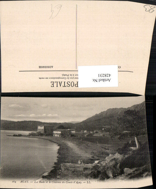 428231,Provence-Alpes-Cote-Azur Var Agay Rade et le Chateau du Comte d'Agay Schloss