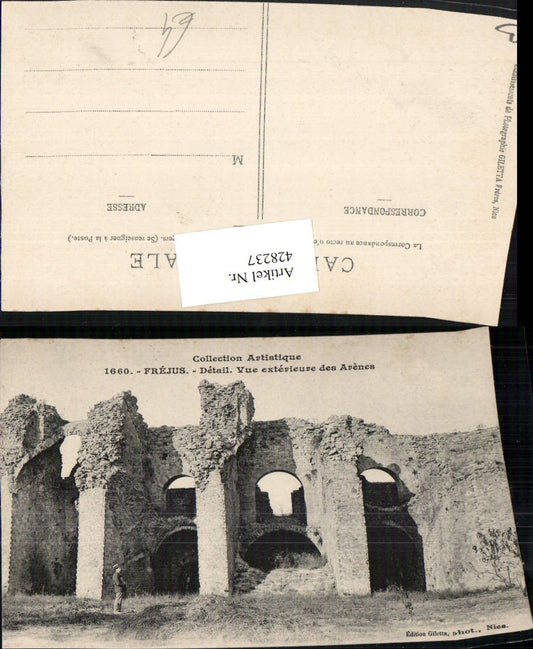 428237,Provence-Alpes-Cote-Azur Var Frejus Arenes Detail Arena Ruine