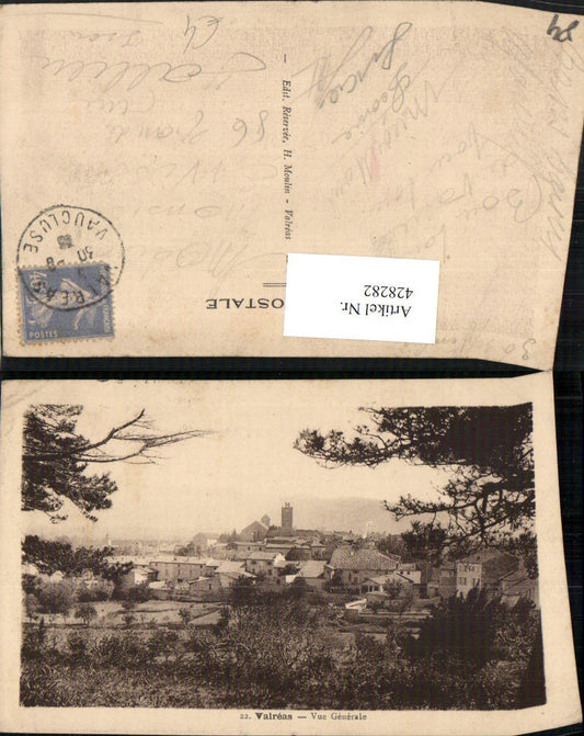 428282,Provence-Alpes-Cote-Azur Vaucluse Valreas Vue Generale Totale