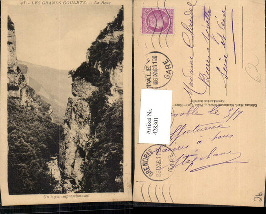 428301,Rhone-Alpes Drome Les Grands Goulets La Rouc Schlucht