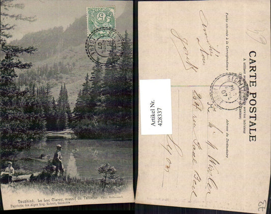 428337,Rhone-Alpes Savoie Lac Clarey massif de Taillefer See Partie