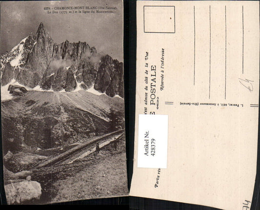 428379,Rhone-Alpes Haute-Savoie Chamonix-Mont-Blanc Le Dru Bergkulisse