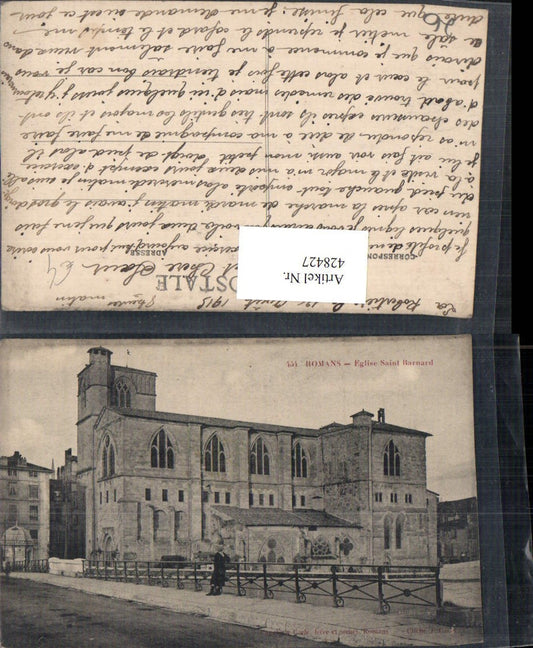 428427,Rhone-Alpes Ardeche Romans Eglise Saint Barnard Kirche