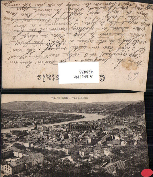 428438,Rhone-Alpes Isere Vienne Vue generale Totale