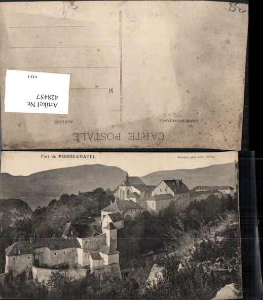 428457,Rhone-Alpes Isere Fort de Pierre-Chatel Festung