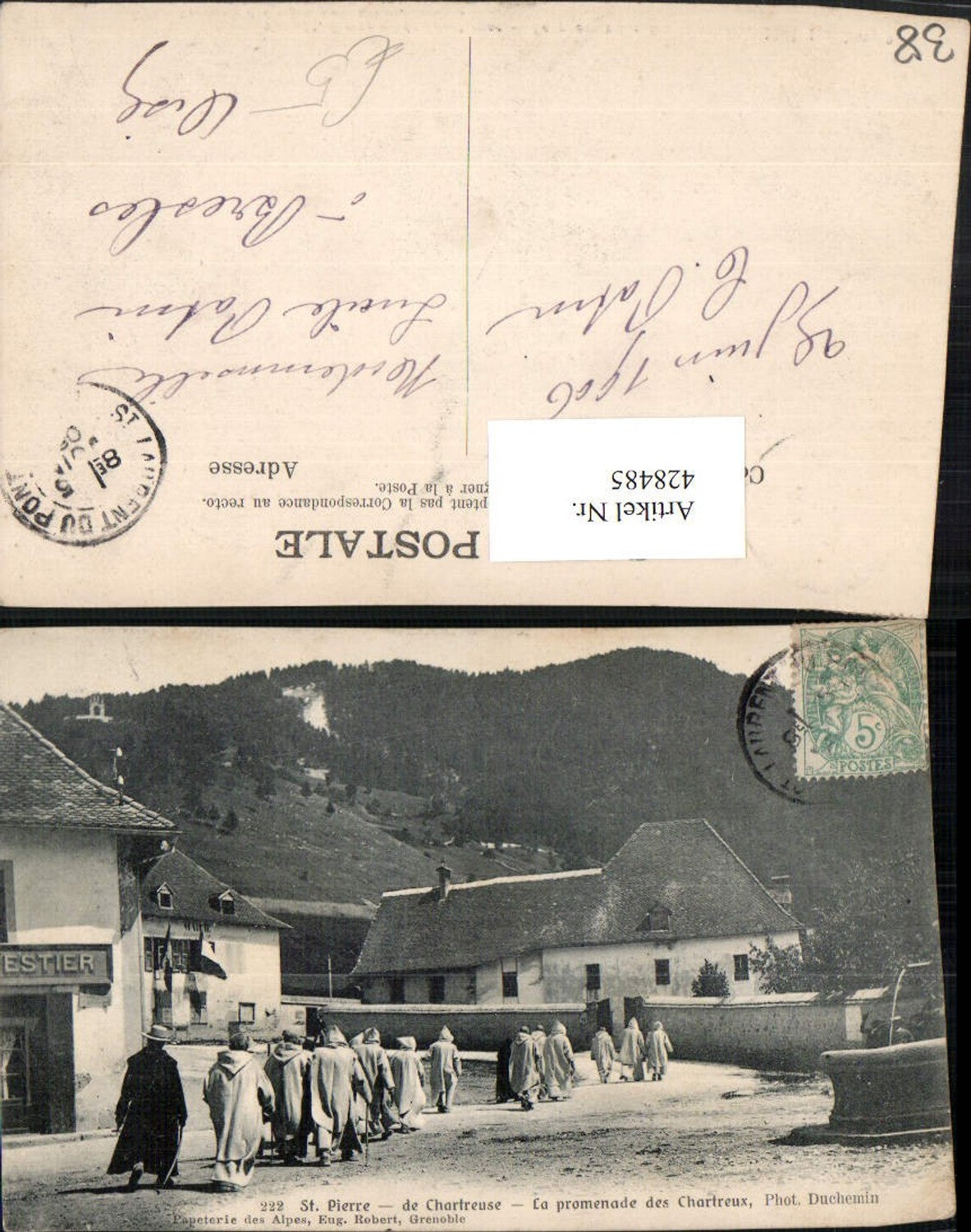 428485,Rhone-Alpes Isere St. Pierre de Chartreuse Promenade des Chartreux