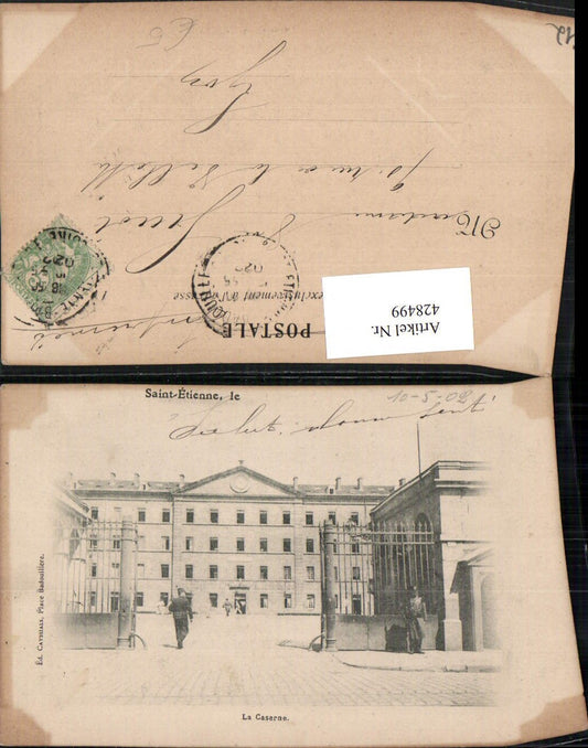 428499,Rhone-Alpes Loire Saint-Etienne Caserne Kaserne
