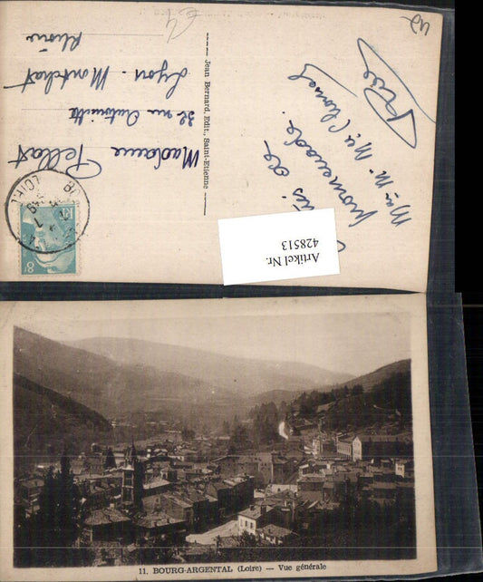 428513,Rhone-Alpes Loire Bourg-Argental Vue generale Totale