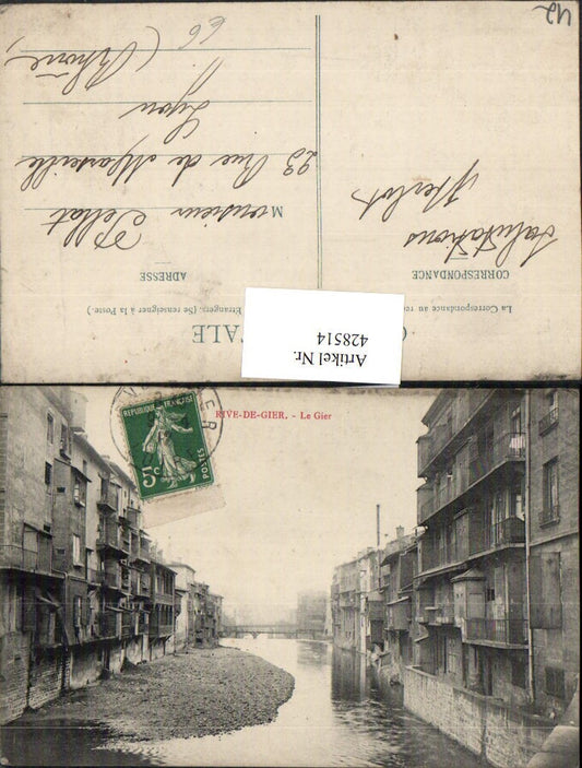 428514,Rhone-Alpes Loire Rive-de-Gier Le Gier Fluss