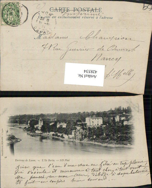 428534,Rhone-Alpes Rhone Lyon L'Ile Barbe