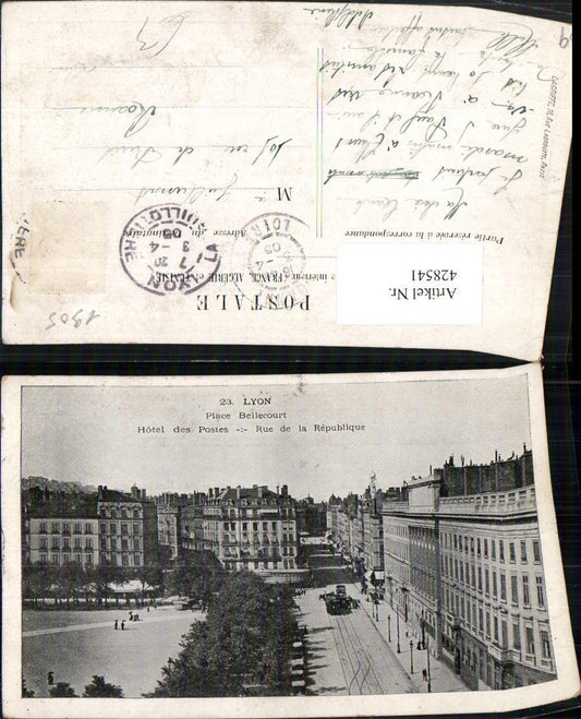428541,Rhone-Alpes Rhone Lyon Place Bellecourt Hotel des Postes