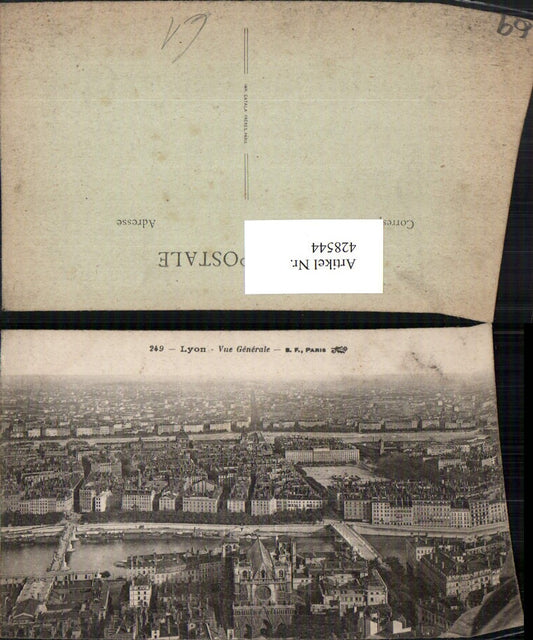 428544,Rhone-Alpes Rhone Lyon Vue Generale Totale