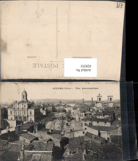 428551,Rhone-Alpes Rhone Givors Vue panoramique Teilansicht